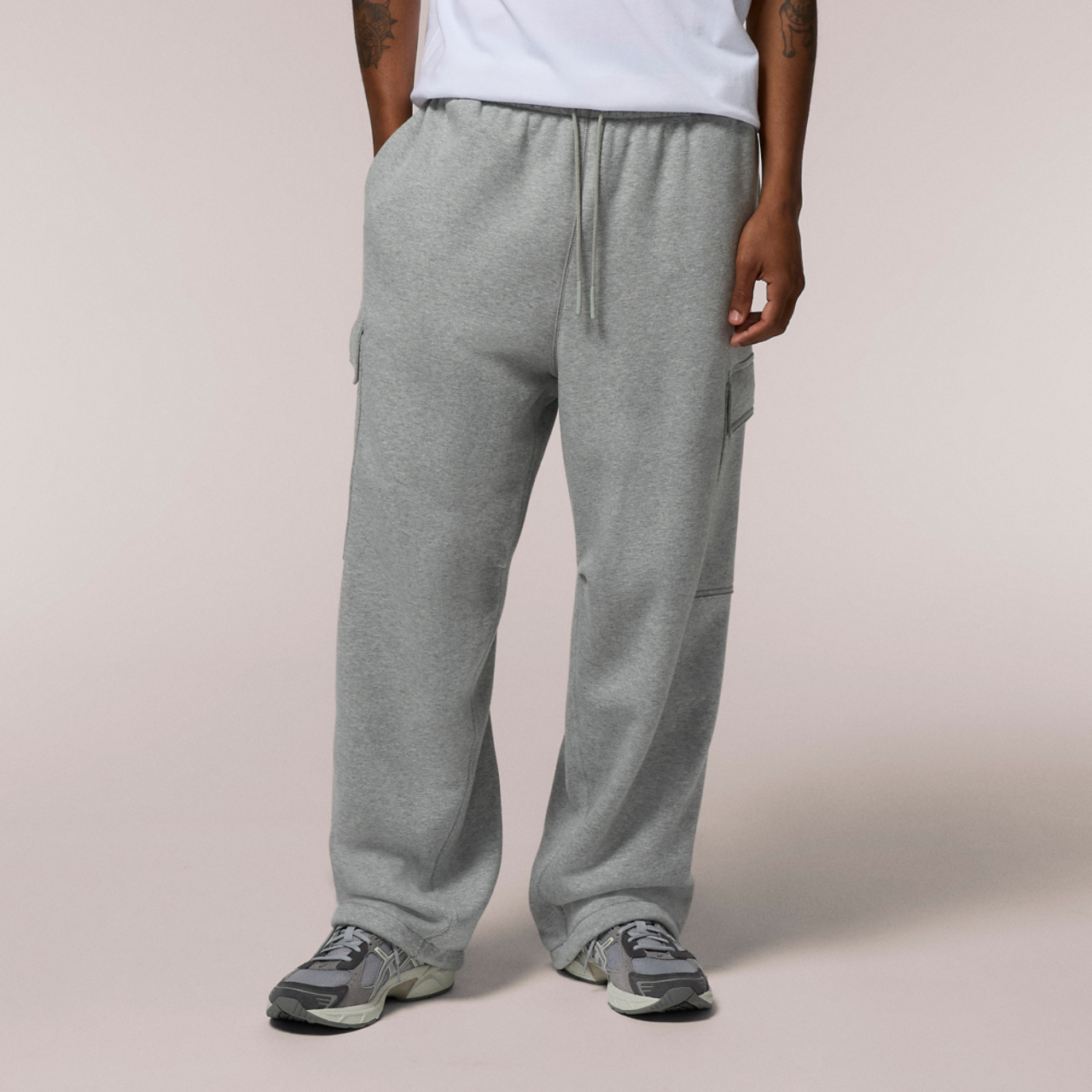 LCKR Trinity Baggy Cargo Fleece Sweatpants Image 1 of 7. Tap to open photo gallery.