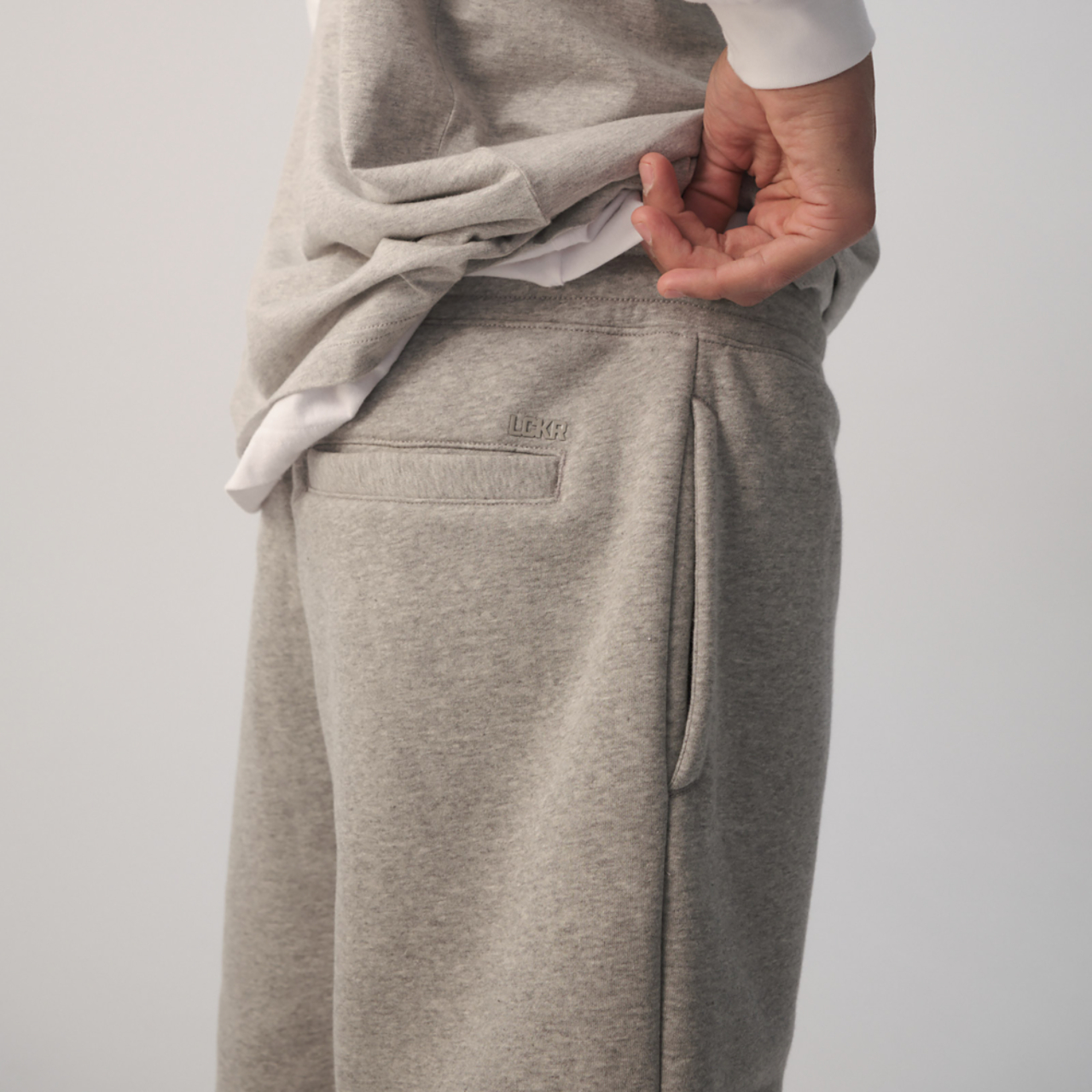 LCKR Stock Fleece Shorts Image 5 of 6. Tap to open photo gallery.