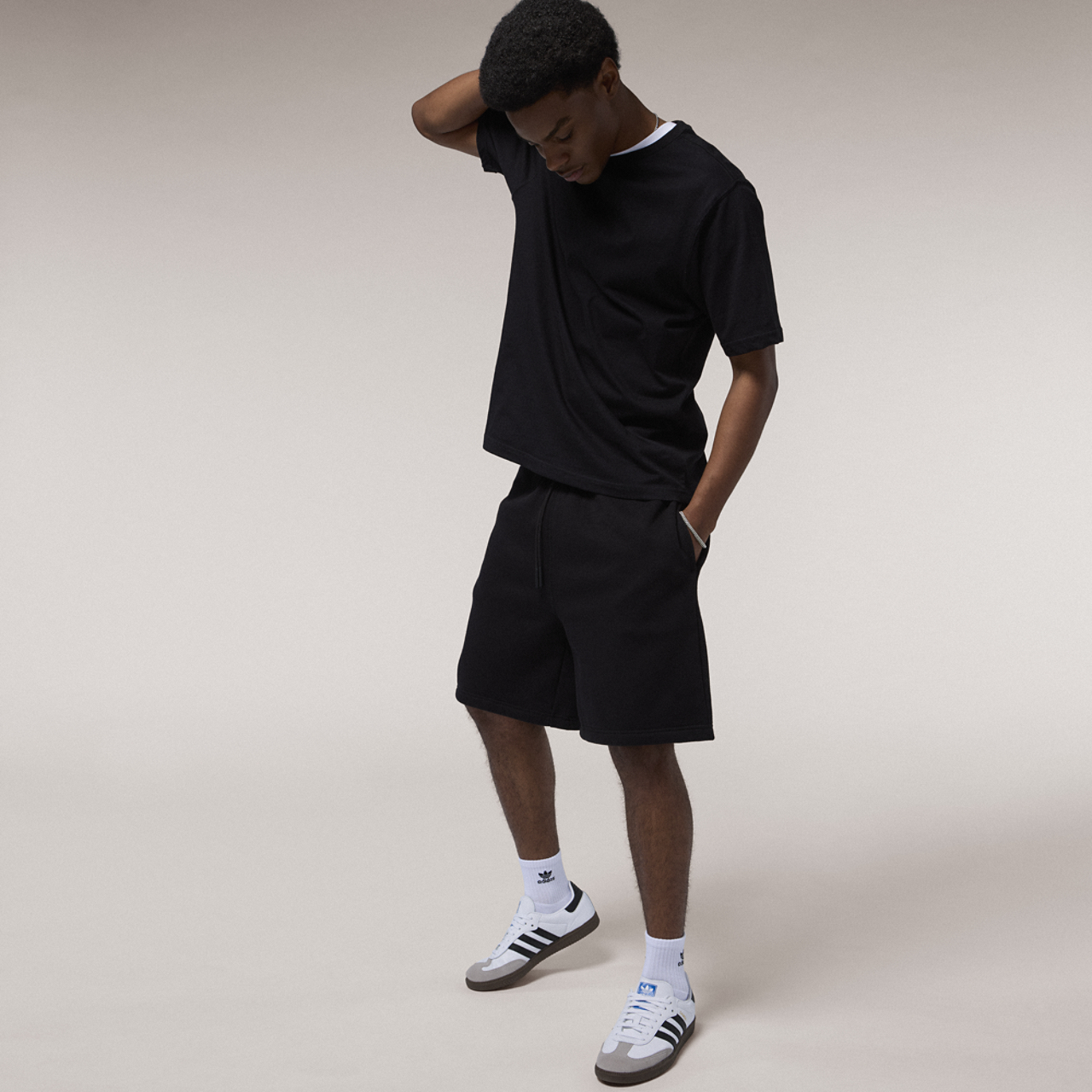 LCKR Bradley Fleece Shorts Image 6 of 6. Tap to open photo gallery.
