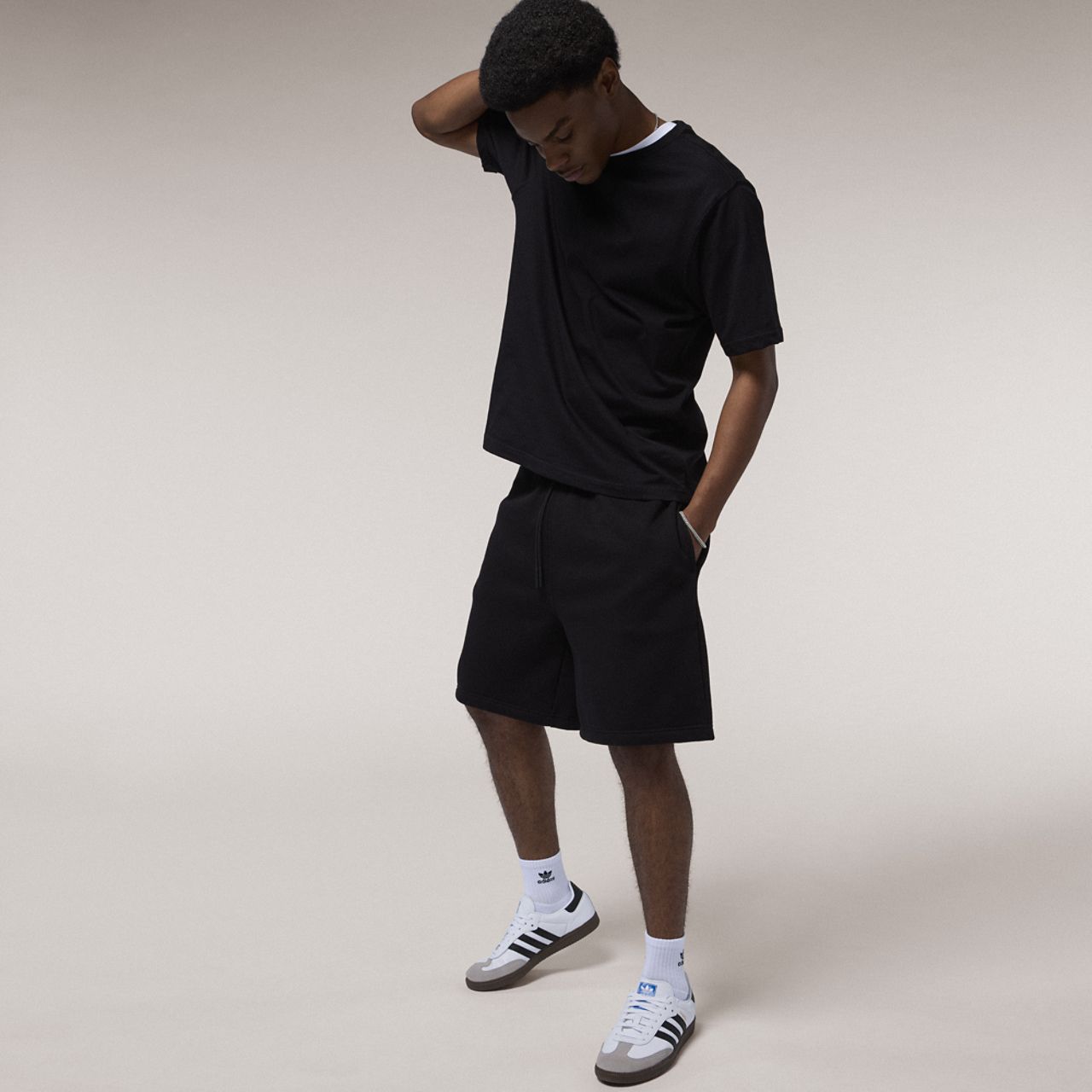 LCKR Bradley Fleece Shorts Image 6 of 6. Tap to open photo gallery.