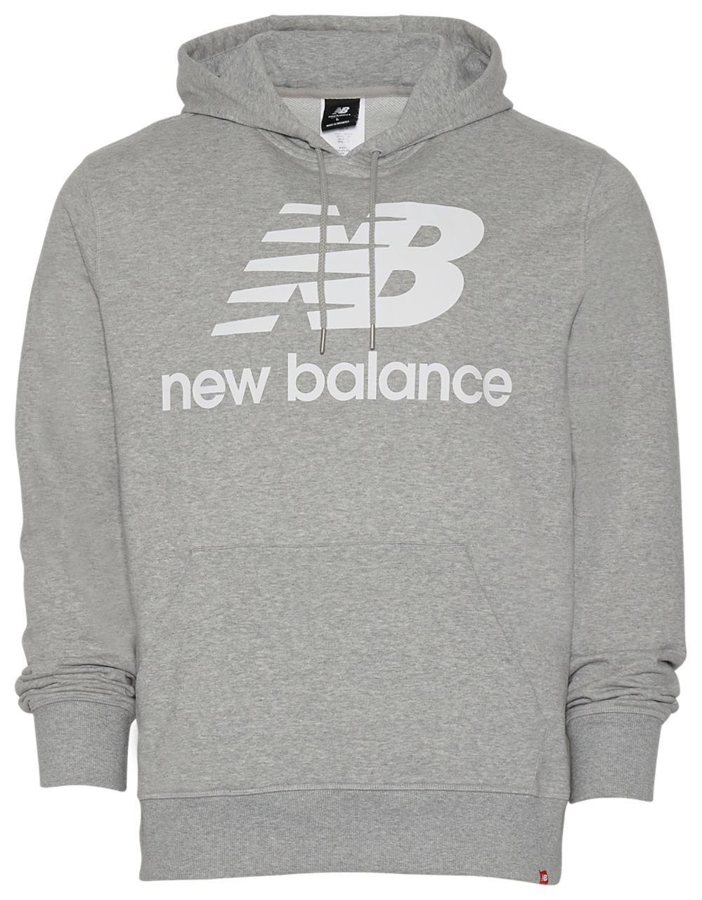 New Balance Essentials Stacked Pullover Hoodie Image 1 of 2. Tap to open photo gallery.