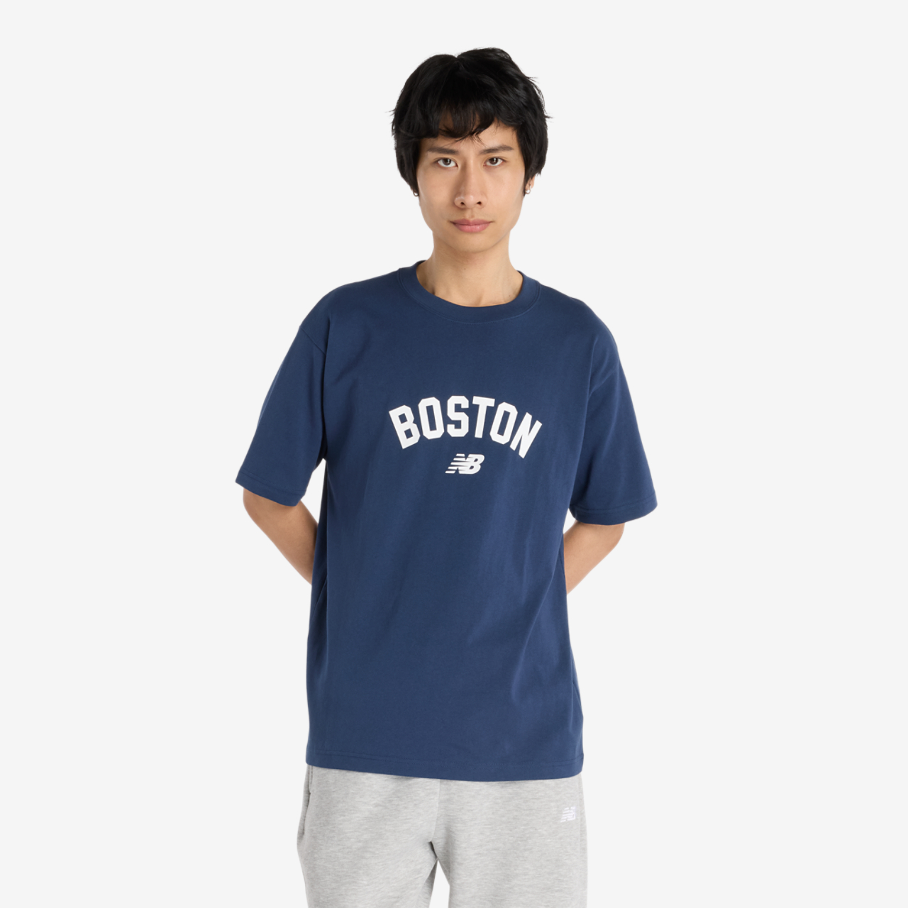New Balance Boston Heritage T-Shirt Image 1 of 9. Tap to open photo gallery.