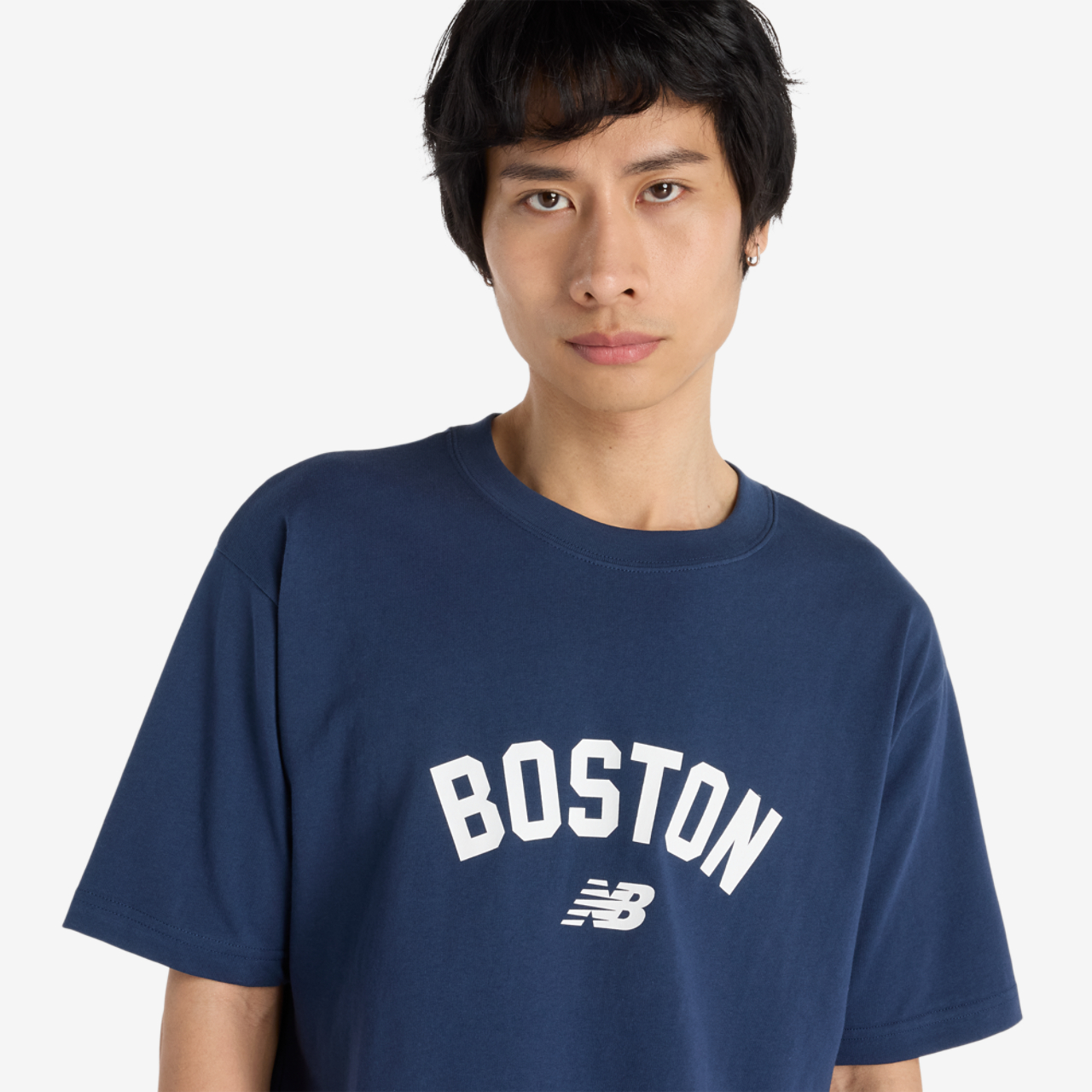 New Balance Boston Heritage T-Shirt Image 4 of 9. Tap to open photo gallery.