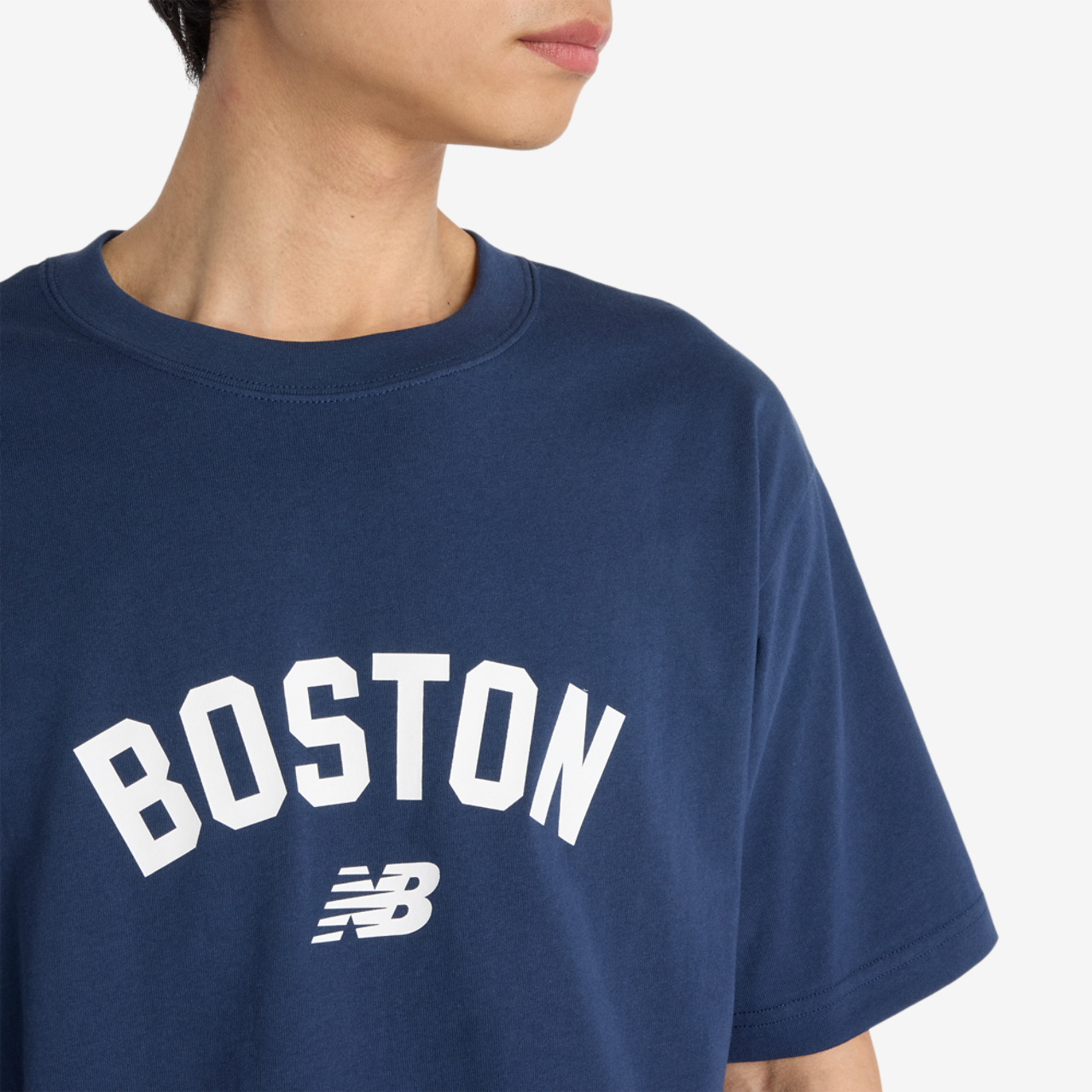 New Balance Boston Heritage T-Shirt Image 5 of 9. Tap to open photo gallery.