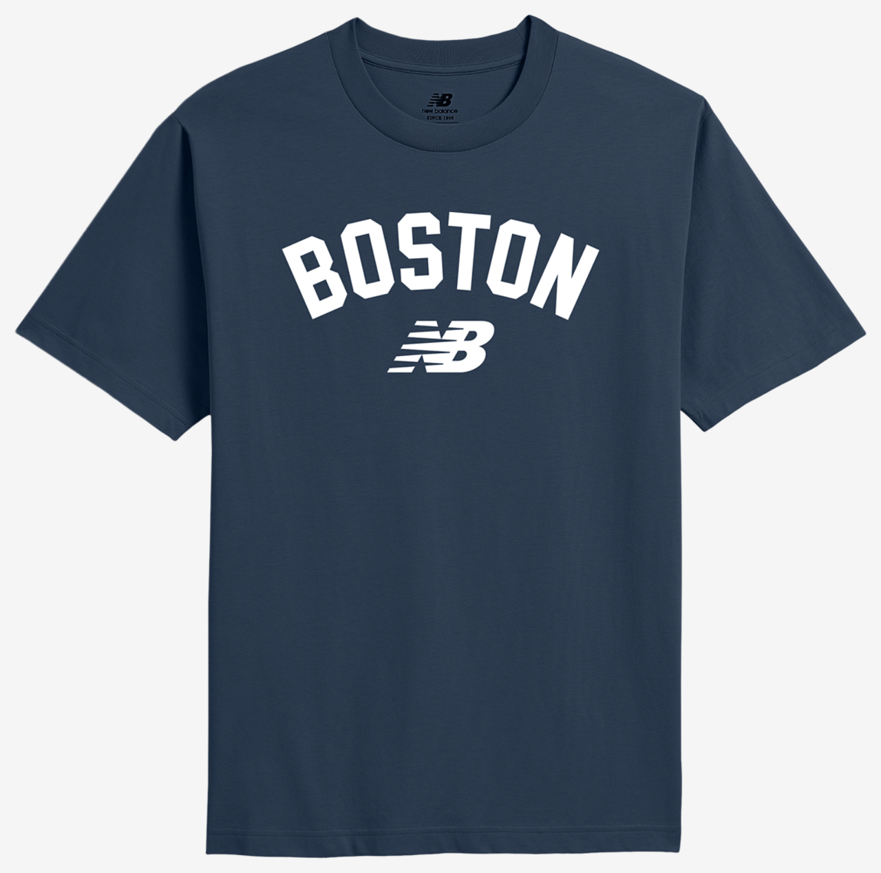 New Balance Boston Heritage T-Shirt Image 6 of 9. Tap to open photo gallery.