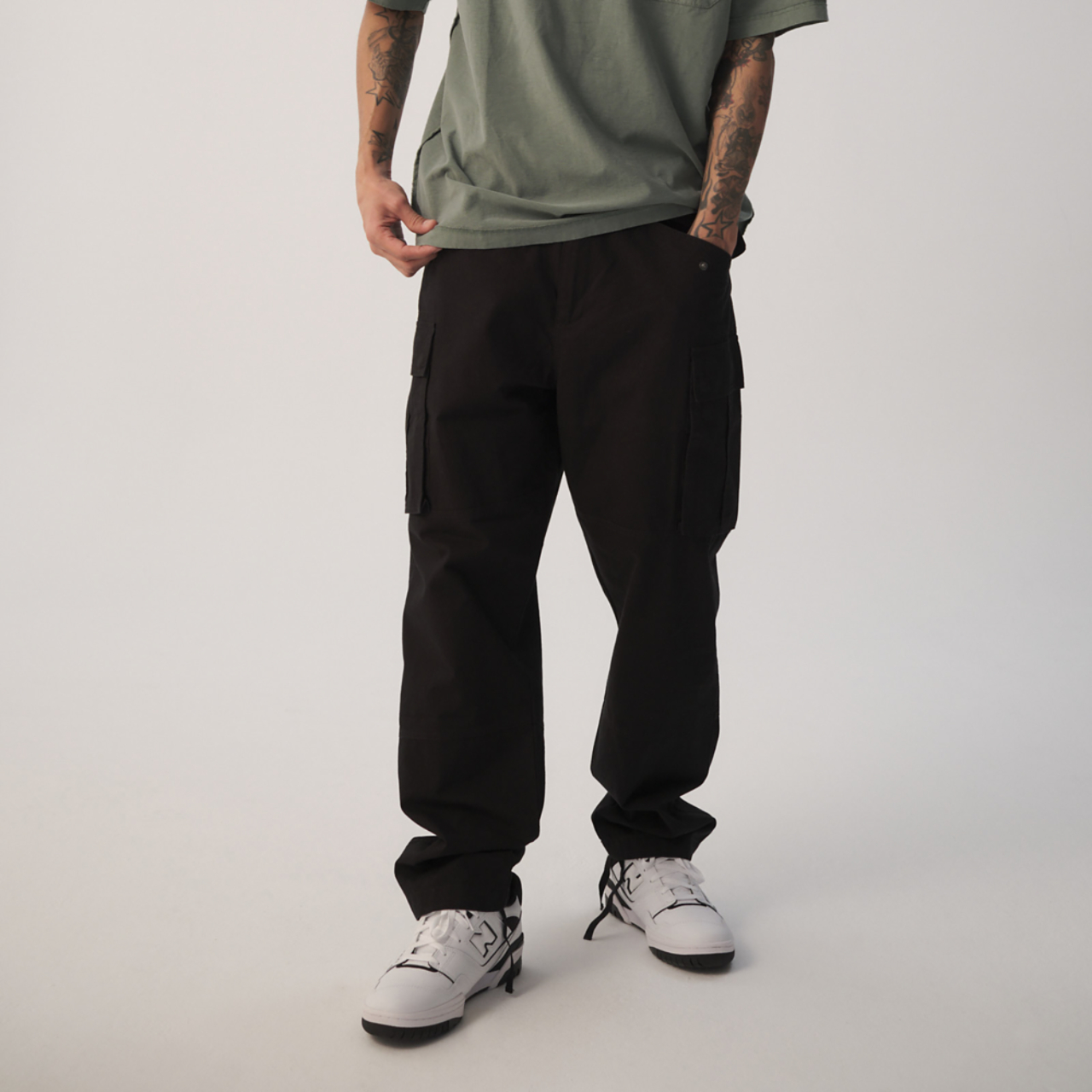 LCKR Standard Fit Cargo Pants Image 1 of 7. Tap to open photo gallery.