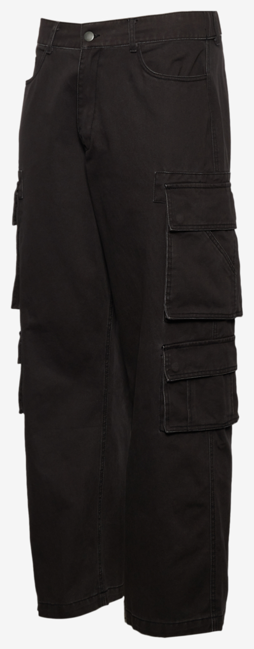 LCKR Baggy Wide Leg Cargo Pants Image 1 of 3. Tap to open photo gallery.