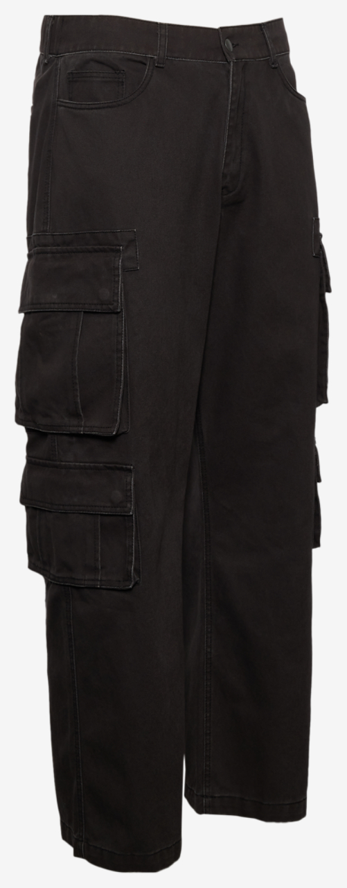 LCKR Baggy Wide Leg Cargo Pants Image 2 of 3. Tap to open photo gallery.