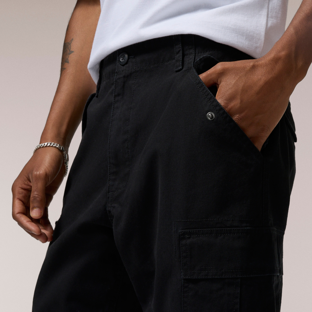 LCKR C-24 Standard Fit Cargo Pants Image 3 of 7. Tap to open photo gallery.