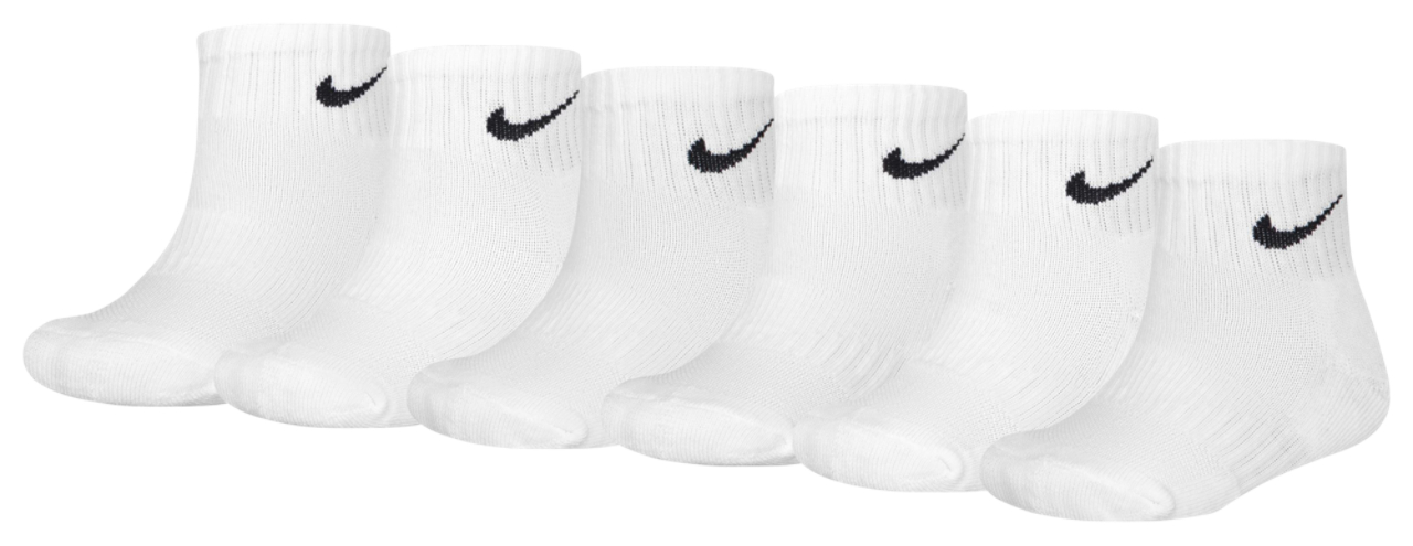 Nike Dri-FIT Performance Basic Quarter Sock 6 Pack