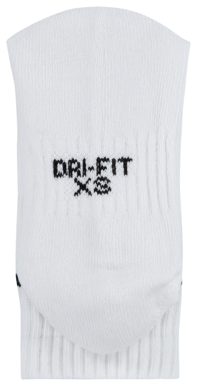 Nike 6 Pack Dri-FIT Performance Basic Crew Socks Image 5 of 5. Tap to open photo gallery.