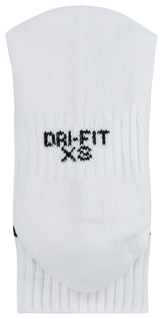 Nike 6 Pack Dri-FIT Performance Basic Crew Socks Image 5 of 5. Tap to open photo gallery.