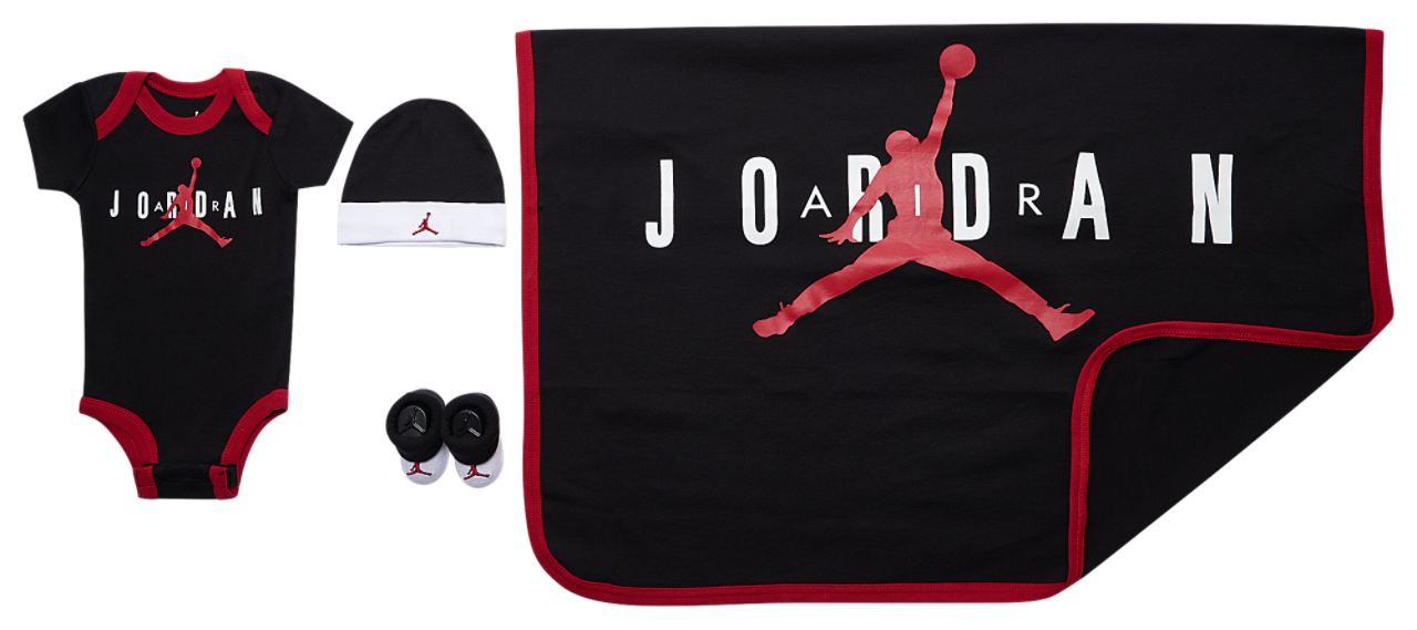 Jordan AJ Blanket 4 Piece Set Image 1 of 1. Tap to open photo gallery.