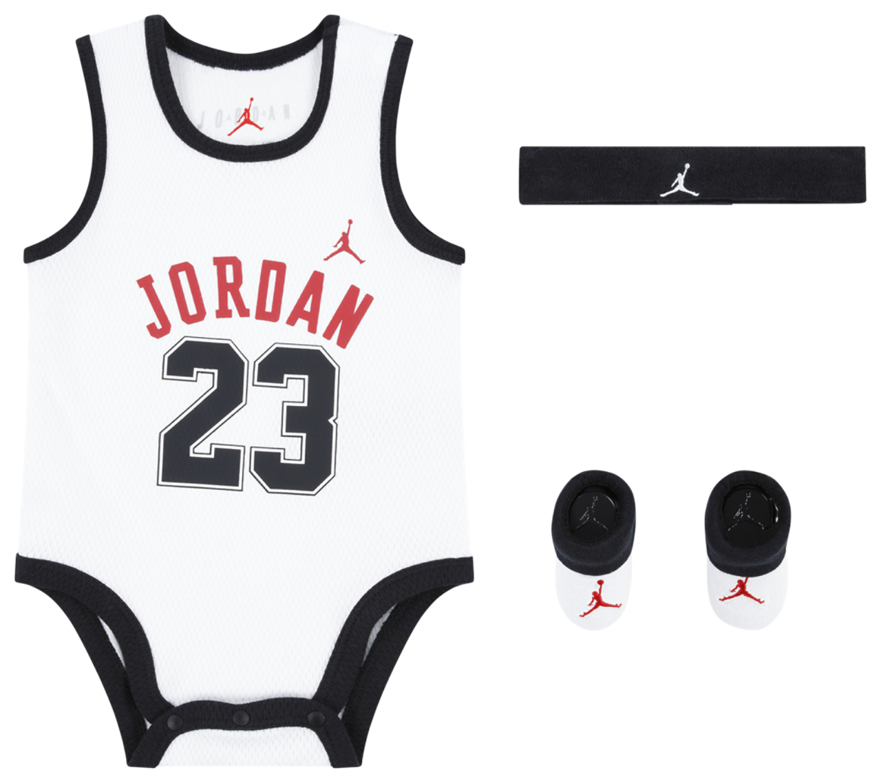 Jordan 3 Piece Mesh Jersey Set Image 1 of 8. Tap to open photo gallery.