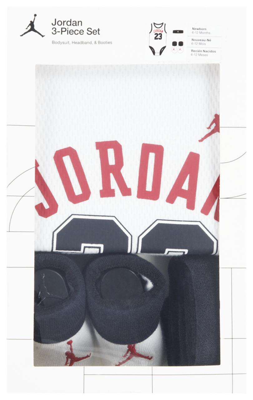 Jordan 3 Piece Mesh Jersey Set Image 8 of 8. Tap to open photo gallery.
