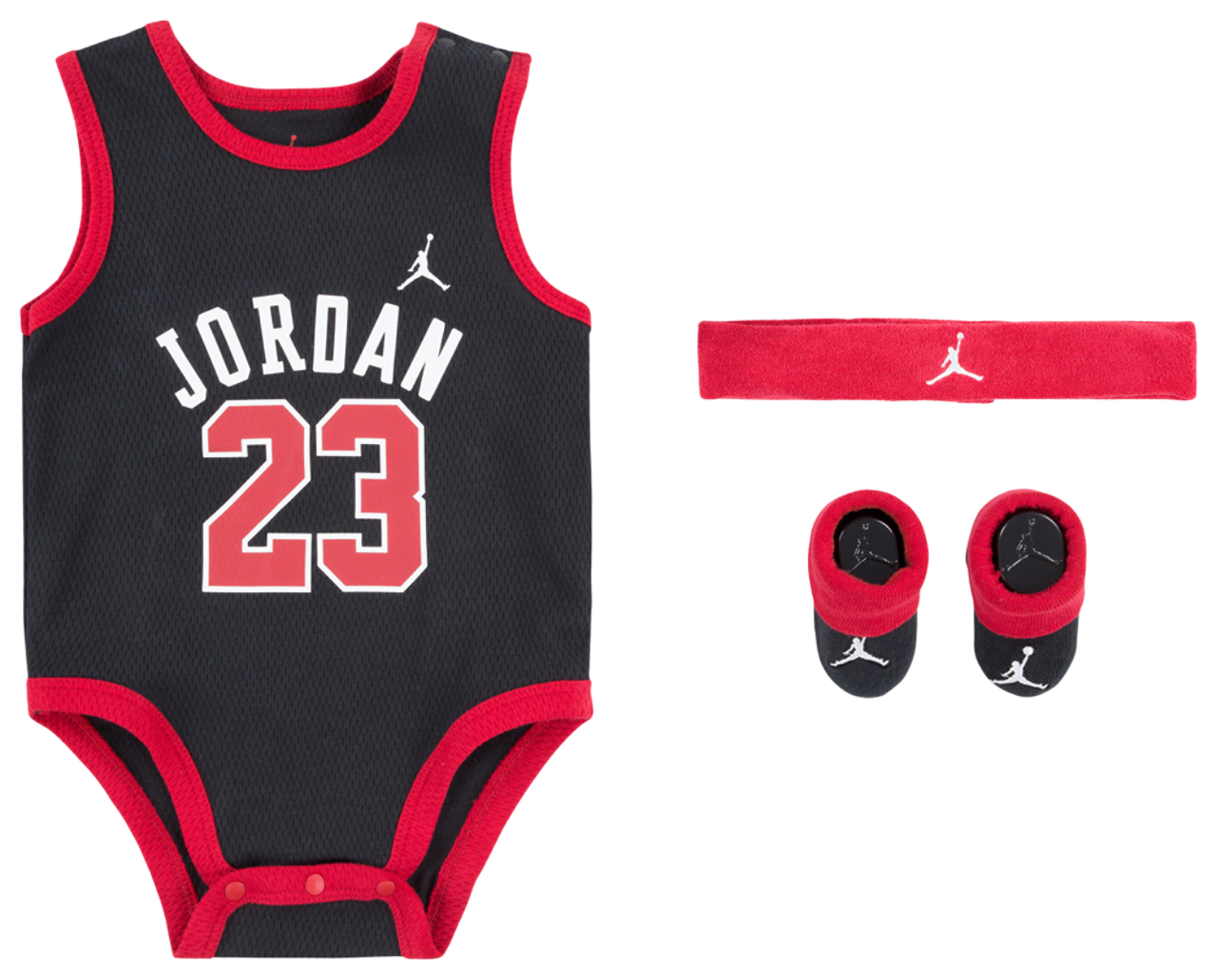 Jordan 3 Piece Mesh Jersey Set Image 1 of 7. Tap to open photo gallery.