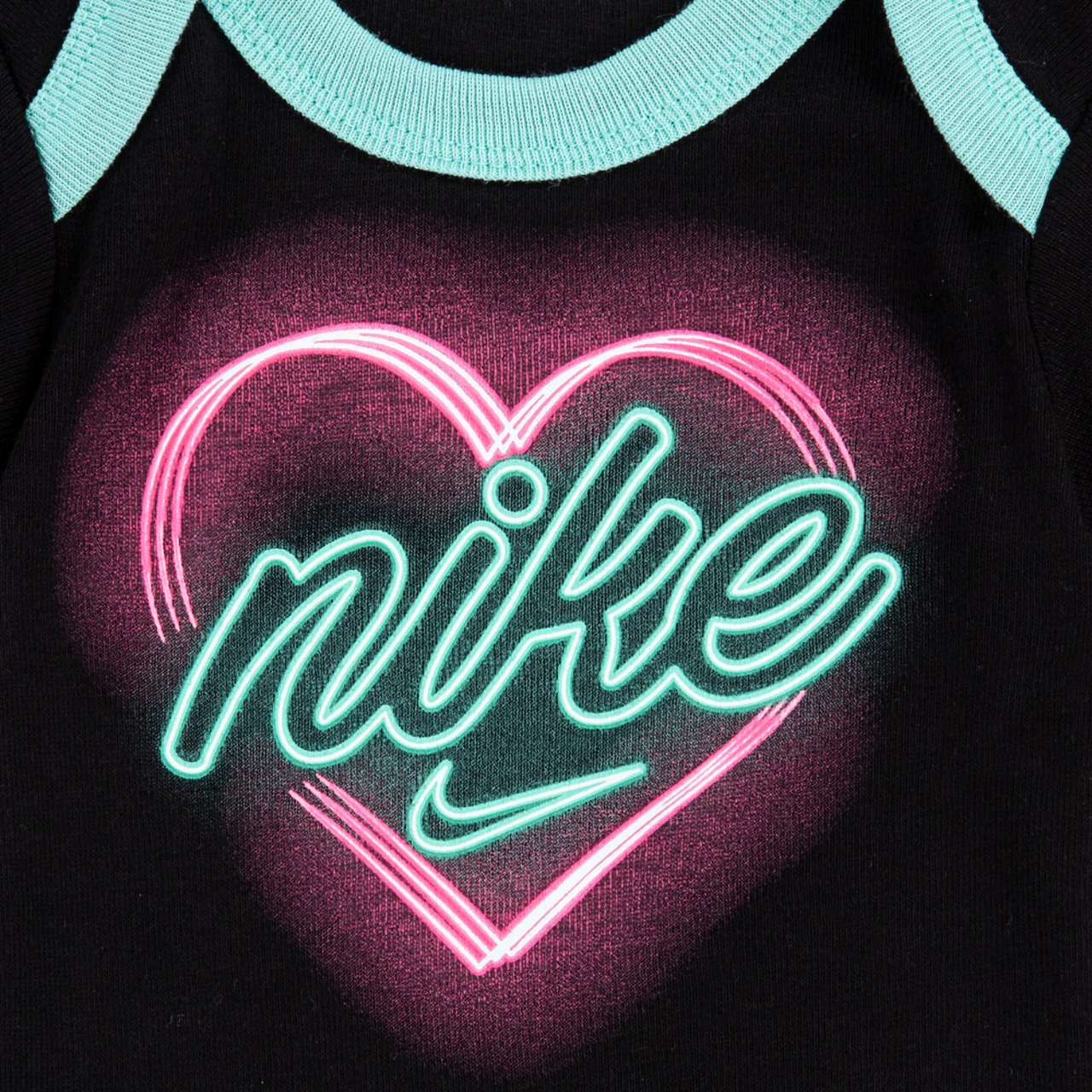 Nike NHG Neon Heart 3PC Set Image 3 of 5. Tap to open photo gallery.