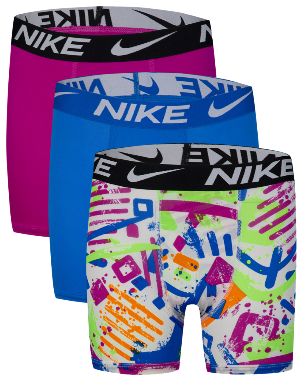 Nike Printed Essential Micro Briefs 3PK Image 1 of 5. Tap to open photo gallery.