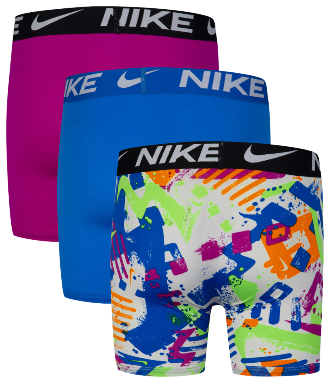 Nike Printed Essential Micro Briefs 3PK Image 2 of 5. Tap to open photo gallery.