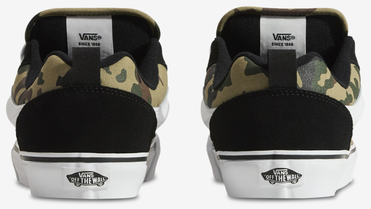 Vans Knu Skool Camo Image 3 of 5. Tap to open photo gallery.