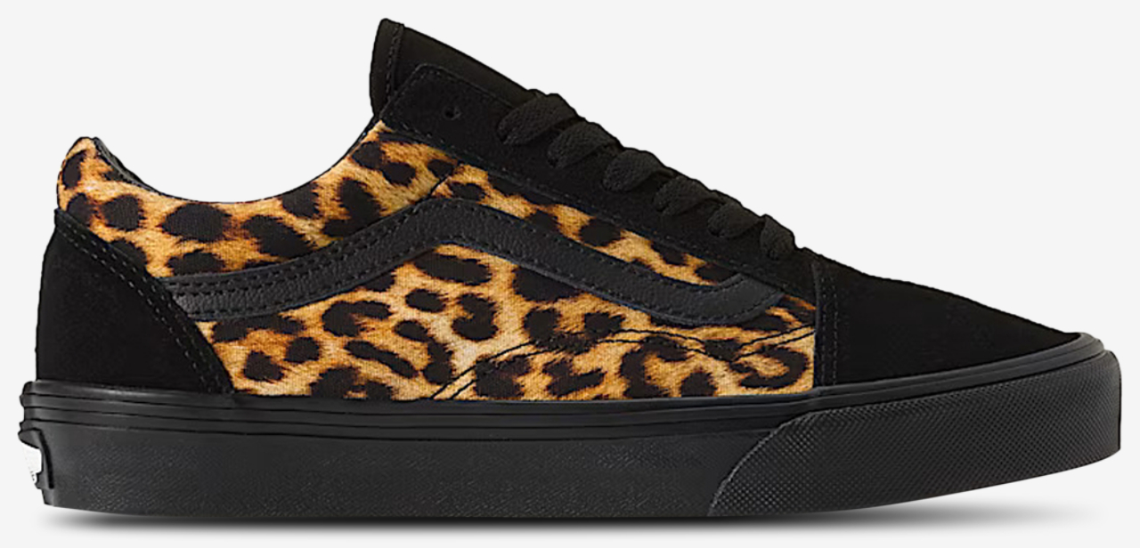 Vans Old Skool Leopard Image 1 of 5. Tap to open photo gallery.