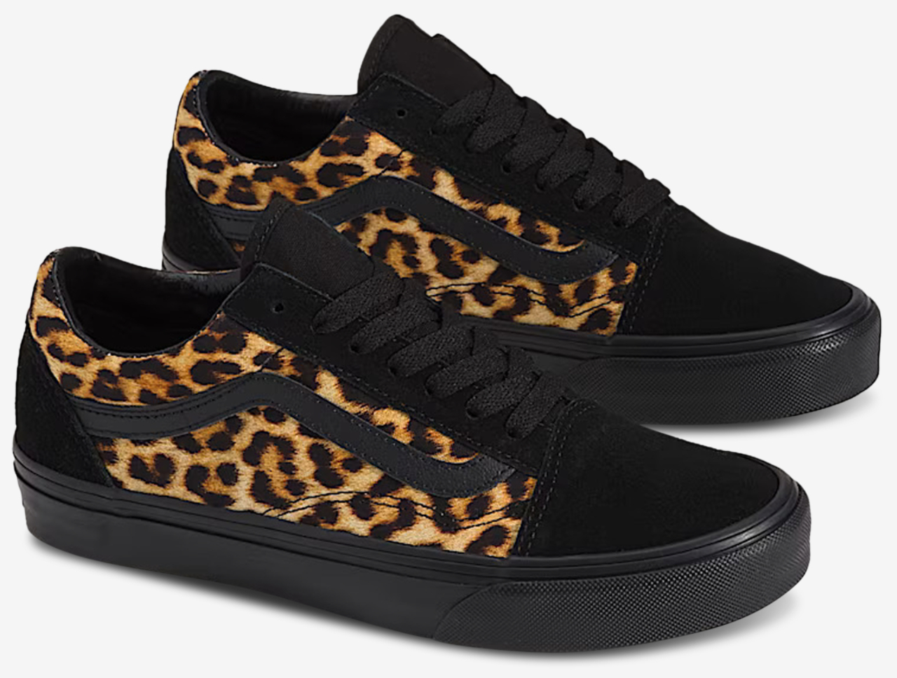 Vans Old Skool Leopard Image 2 of 5. Tap to open photo gallery.