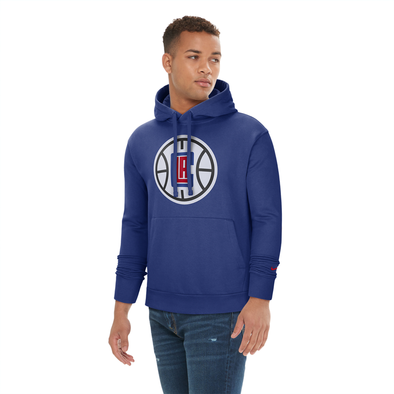 Nike NBA Club Pullover Fleece Hoodie Image 3 of 4. Tap to open photo gallery.