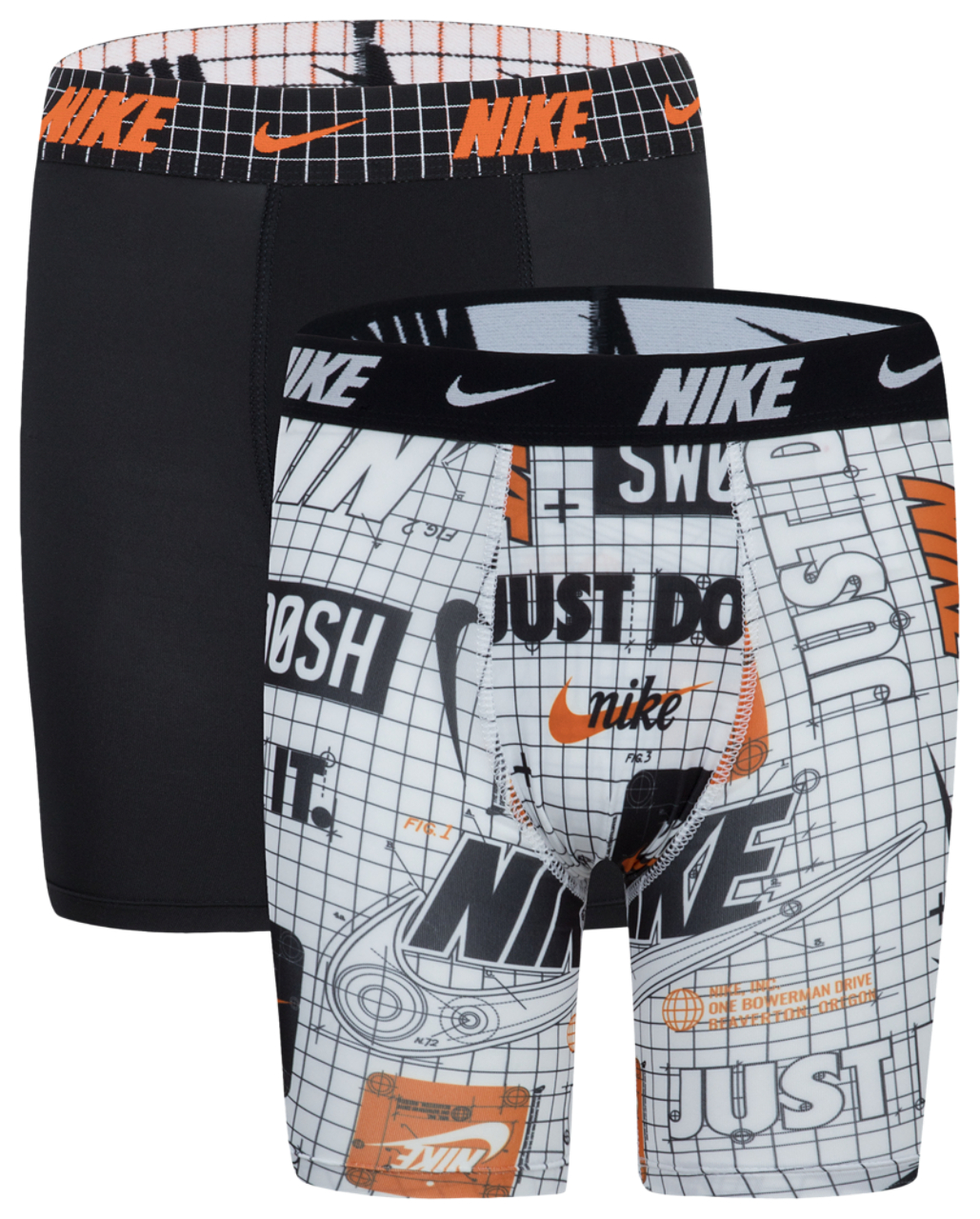 Nike Printed Boxer Briefs 2 Pack Image 1 of 10. Tap to open photo gallery.