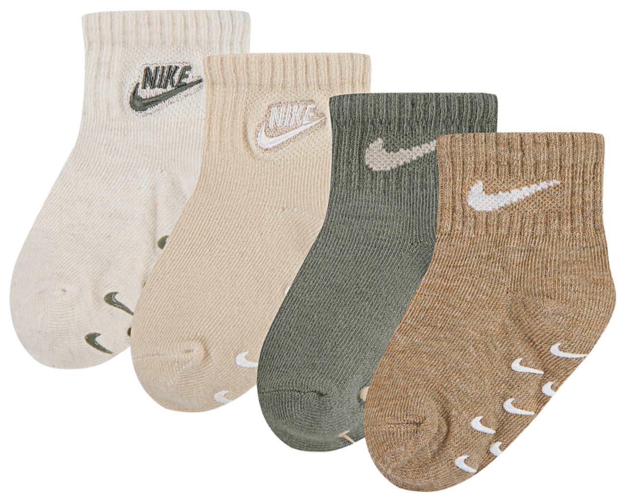 Nike 4 Pack Logo Gripper Socks Image 1 of 2. Tap to open photo gallery.