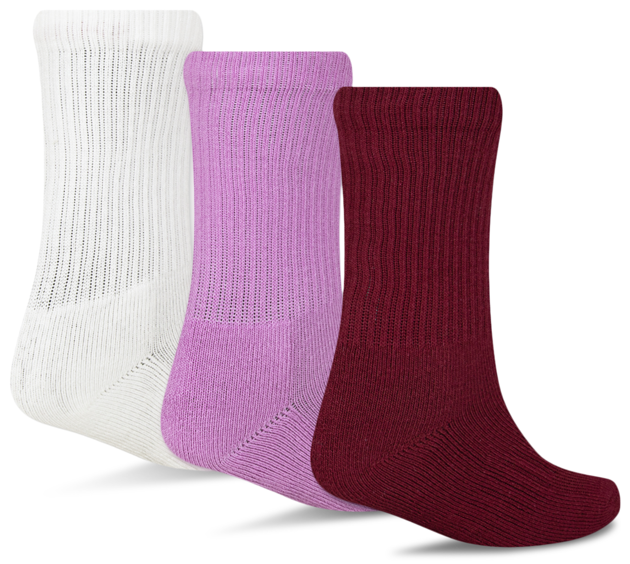 Nike Valentine's Day Crew Socks 3 Pack Image 2 of 4. Tap to open photo gallery.