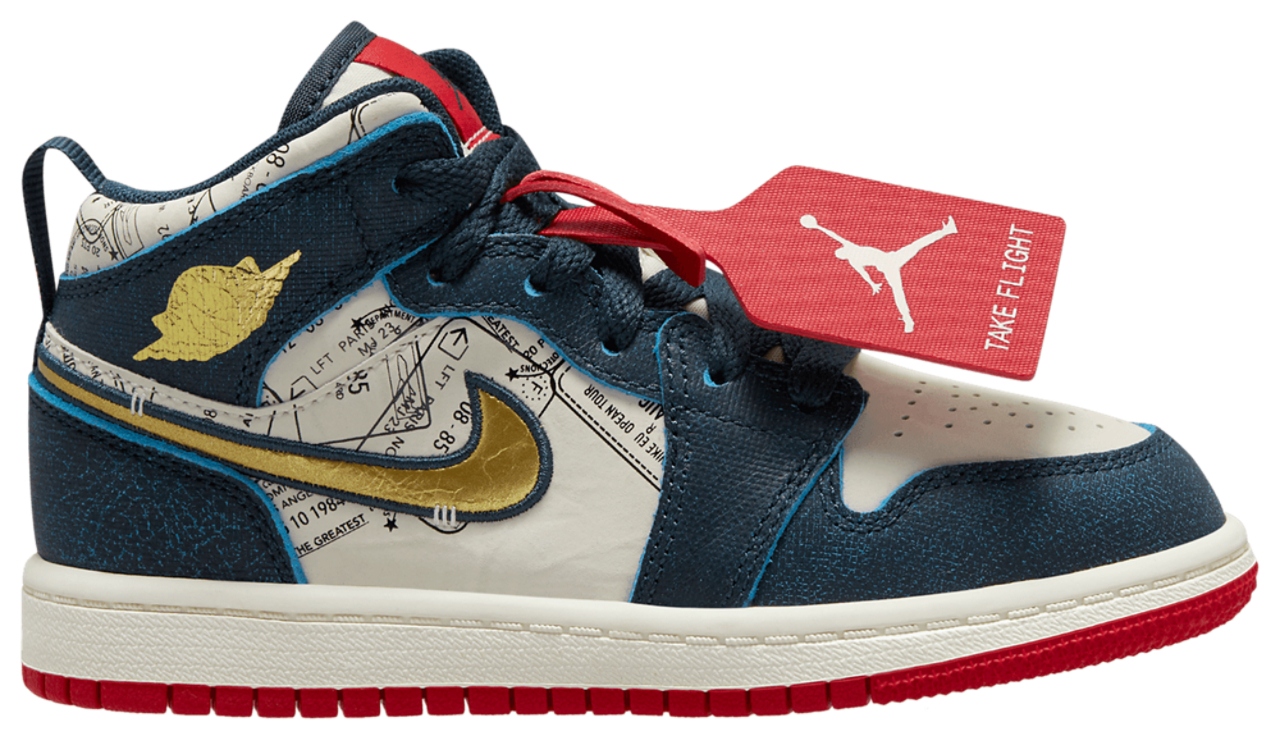 Jordan AJ 1 Mid SE Travel Image 1 of 4. Tap to open photo gallery.