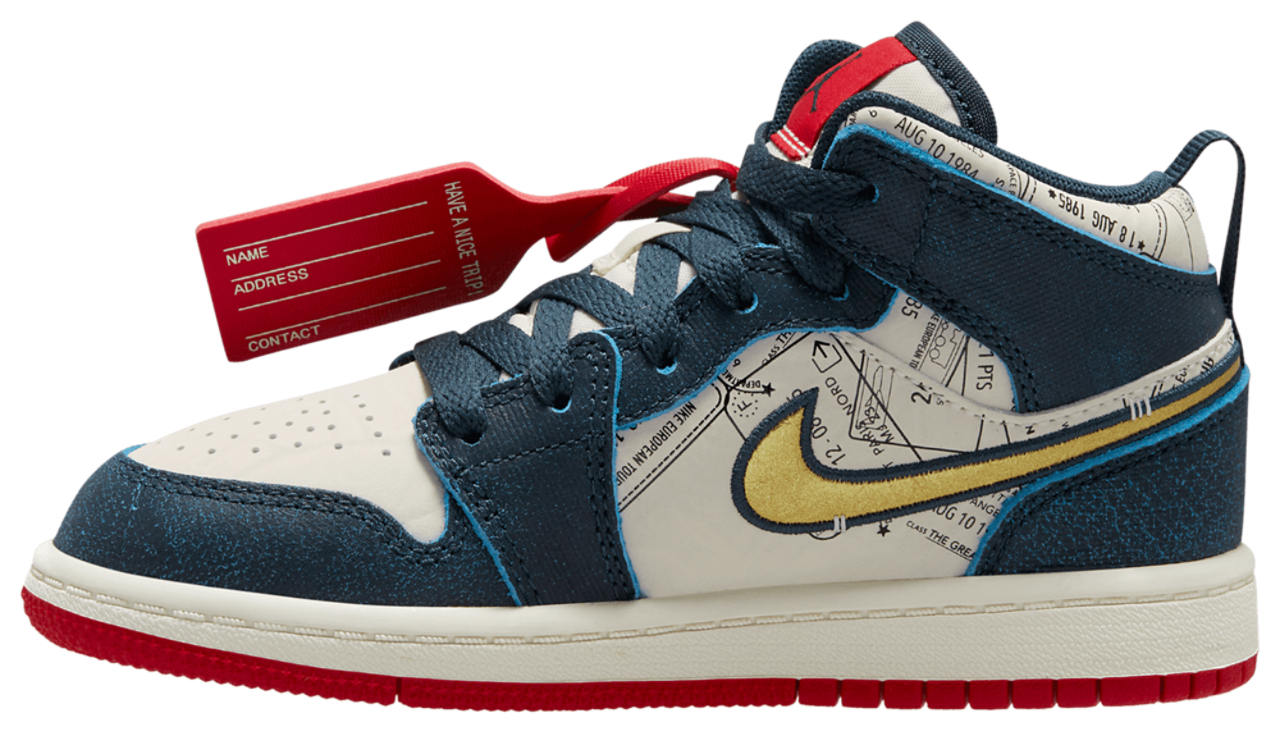 Jordan AJ 1 Mid SE Travel Image 2 of 4. Tap to open photo gallery.
