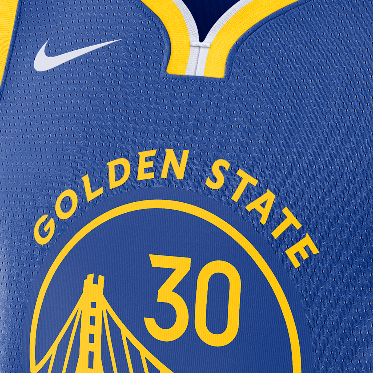Nike Warriors Dri-FIT Swingman Icon Jersey Image 3 of 3. Tap to open photo gallery.