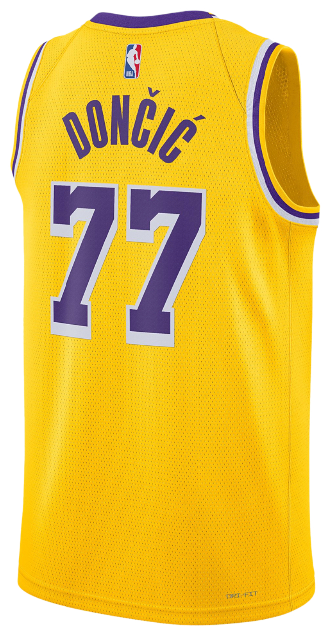Nike Lakers Dri-FIT Swingman Icon Jersey Image 1 of 2. Tap to open photo gallery.