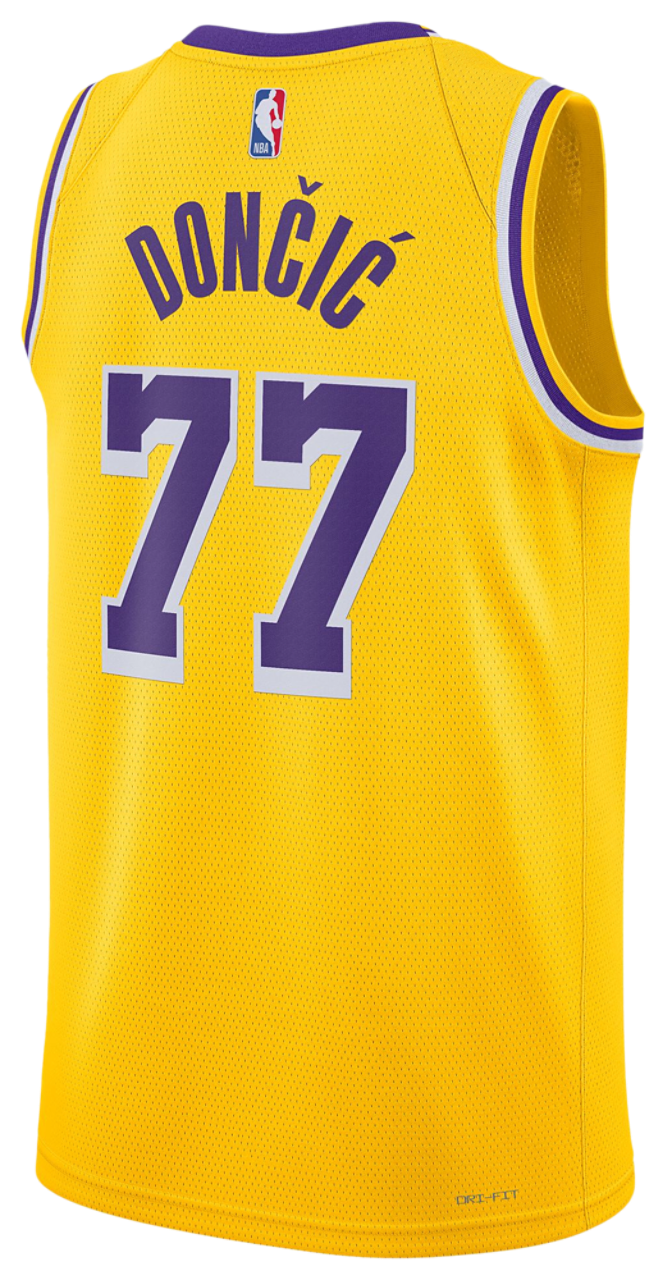 Nike Lakers Dri-FIT Swingman Icon Jersey Image 1 of 2. Tap to open photo gallery.