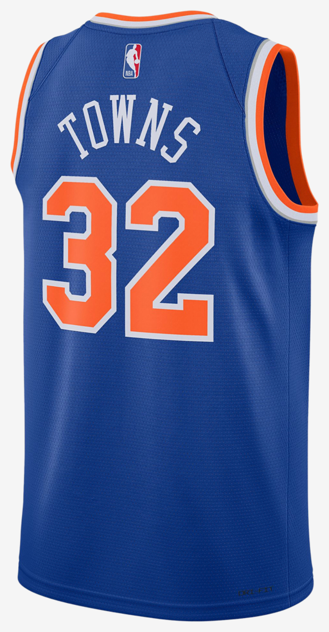 Nike Knicks Icon Edition Jersey Image 1 of 2. Tap to open photo gallery.