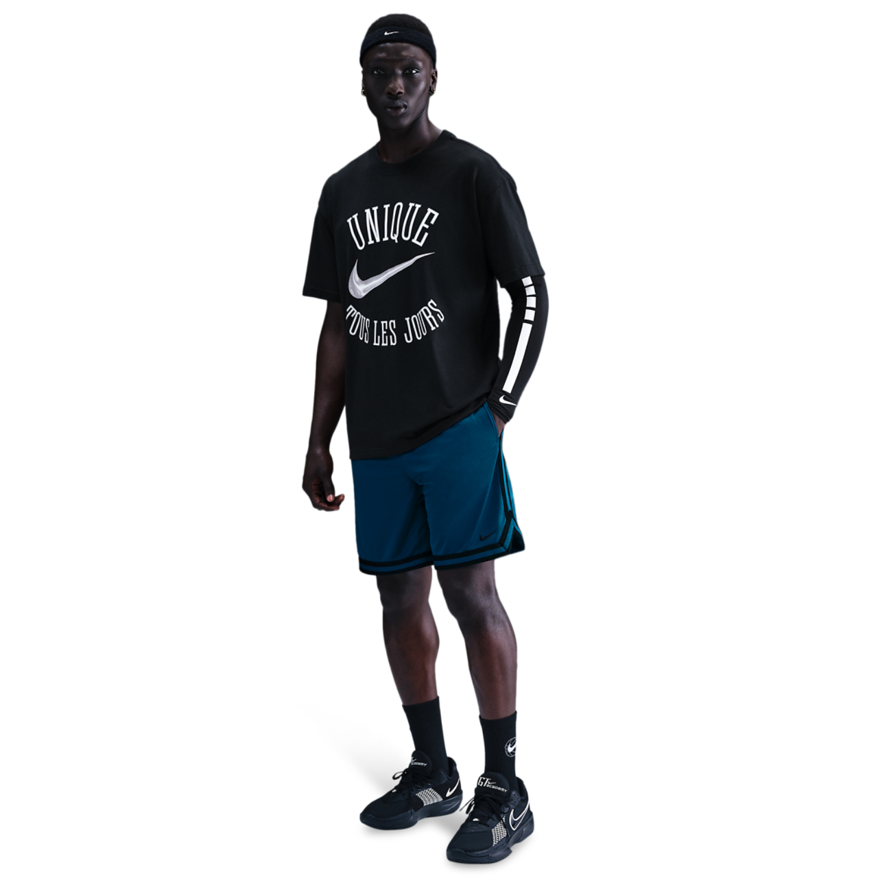 Nike Dri-FIT DNA 8 Inch Shorts Image 3 of 4. Tap to open photo gallery.
