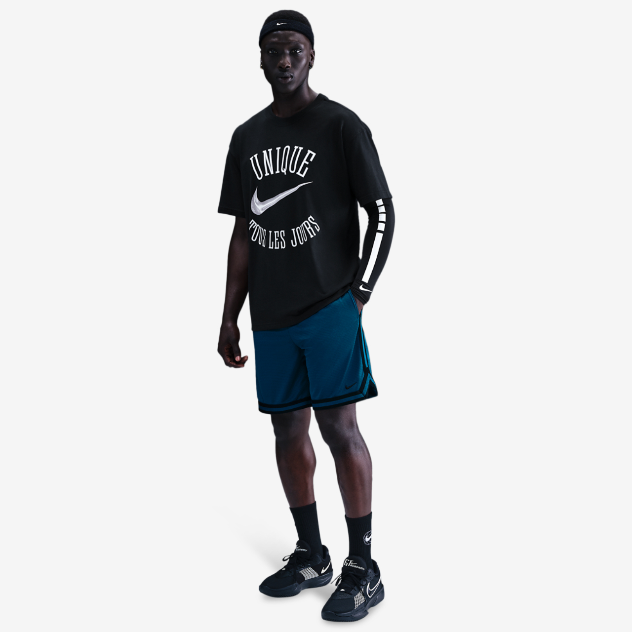 Nike Dri-FIT DNA 8 Inch Shorts Image 3 of 4. Tap to open photo gallery.