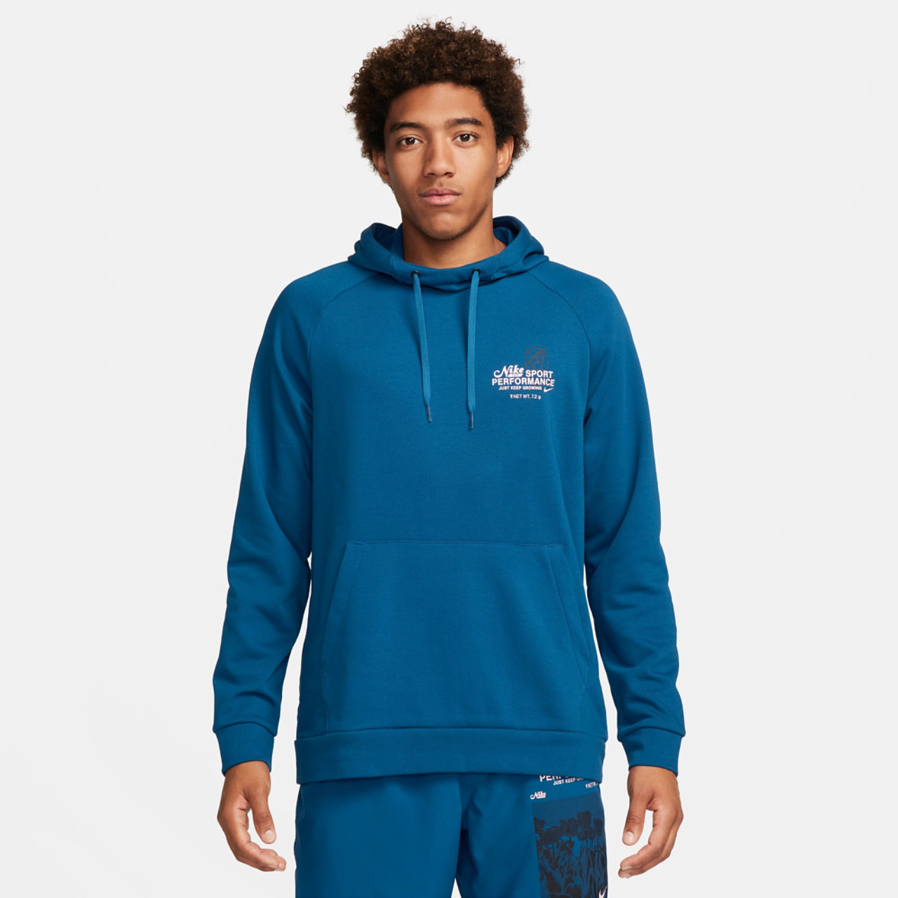 Nike Dri-Fit GFX Pullover Hoodie Image 2 of 3. Tap to open photo gallery.