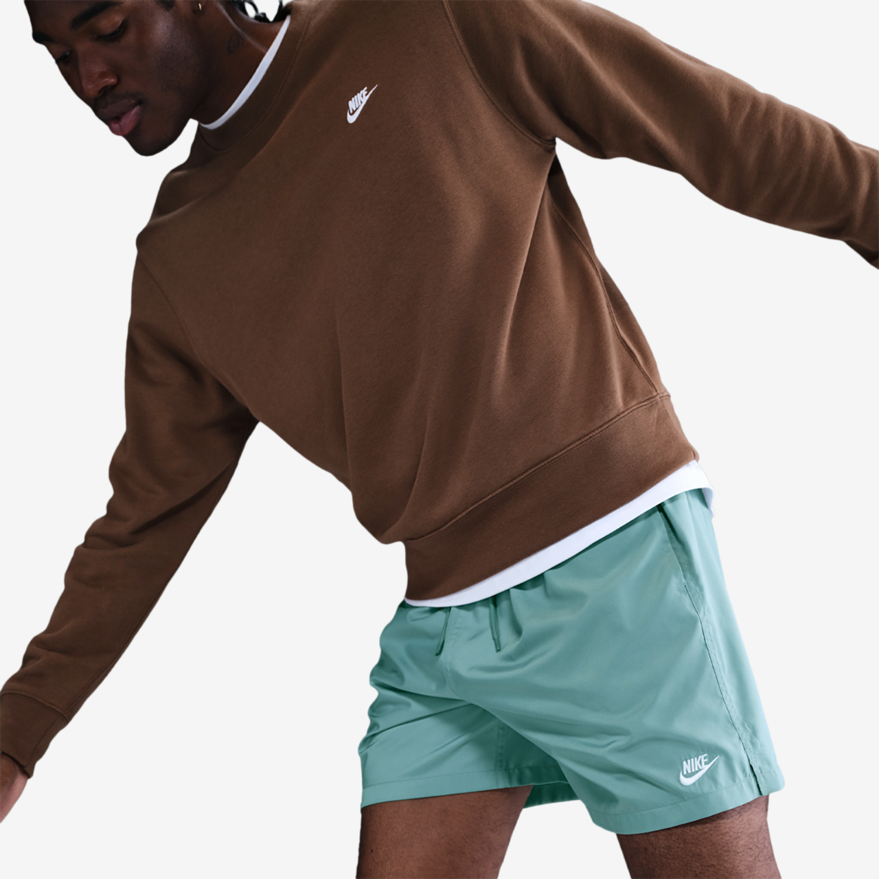 Nike Club Flow Shorts Image 3 of 5. Tap to open photo gallery.