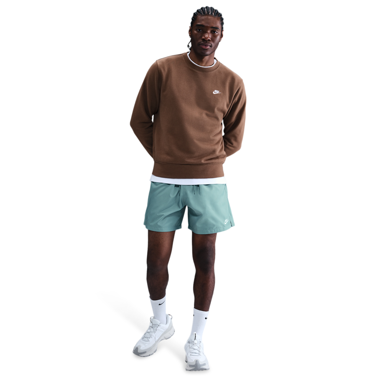 Nike Club Flow Shorts Image 4 of 5. Tap to open photo gallery.