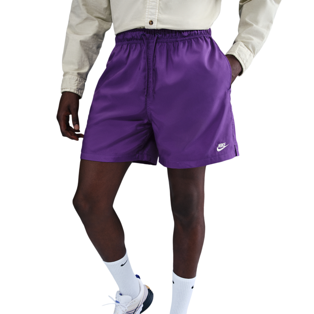 Nike Club Flow Shorts Image 1 of 4. Tap to open photo gallery.