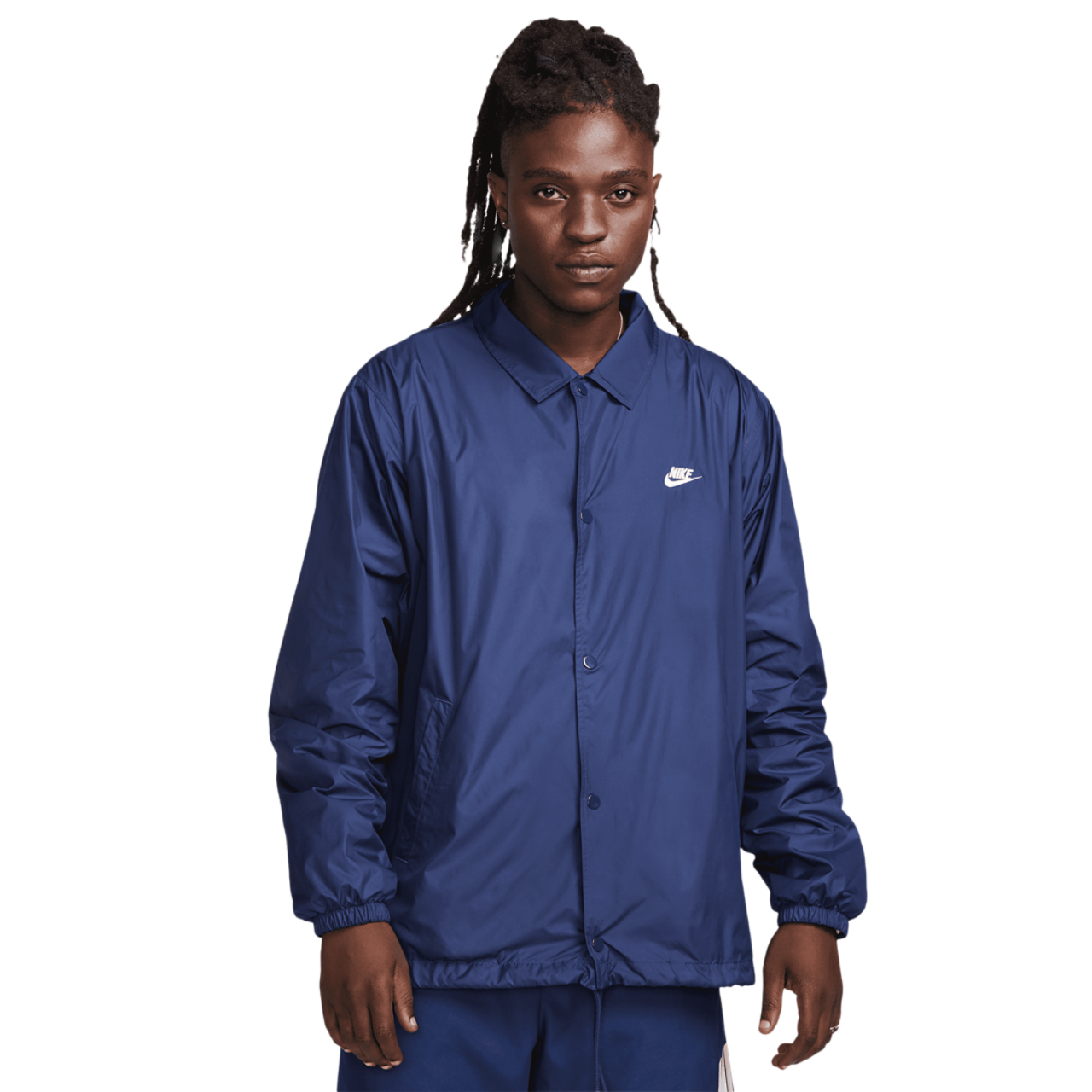 Nike Club Coaches Jacket Image 1 of 4. Tap to open photo gallery.