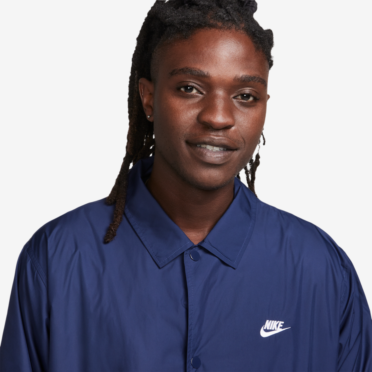 Nike Club Coaches Jacket Image 3 of 4. Tap to open photo gallery.