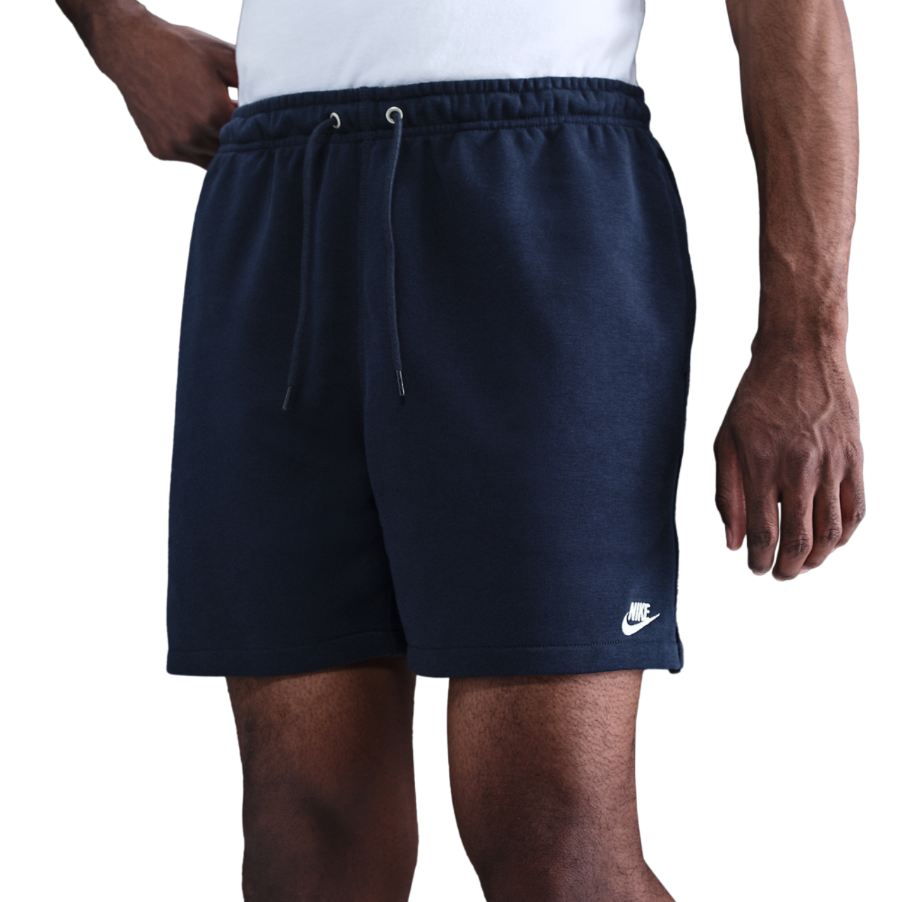 Nike Club Flow French Terry Shorts Image 1 of 4. Tap to open photo gallery.