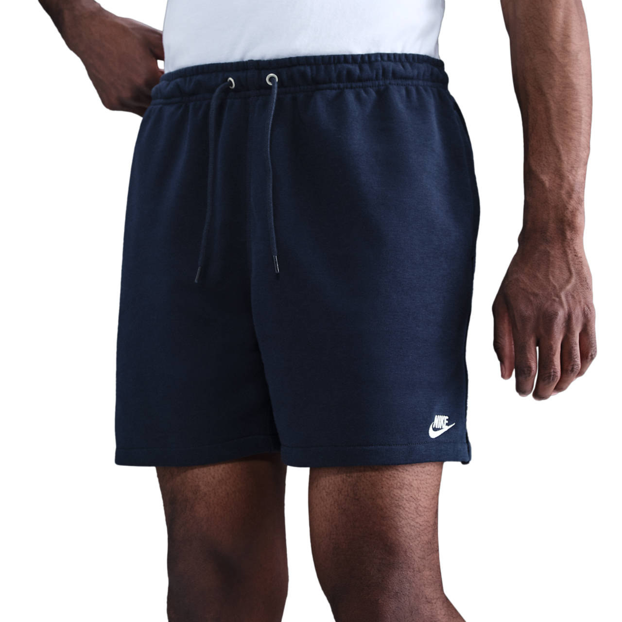 Nike Club Flow French Terry Shorts Image 1 of 4. Tap to open photo gallery.