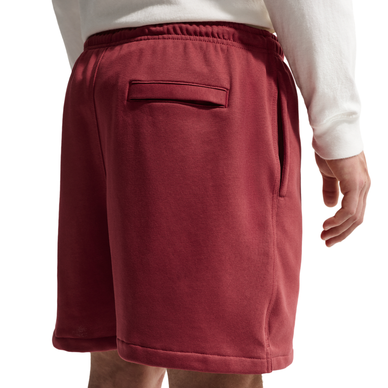 Nike Club Flow French Terry Shorts Image 2 of 4. Tap to open photo gallery.