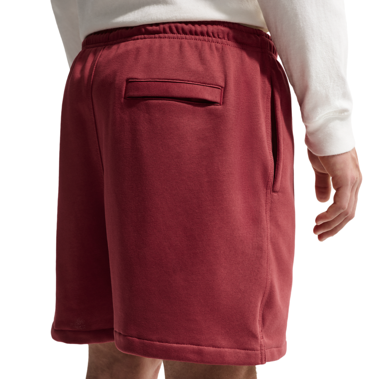 Nike Club Flow French Terry Shorts Image 2 of 4. Tap to open photo gallery.