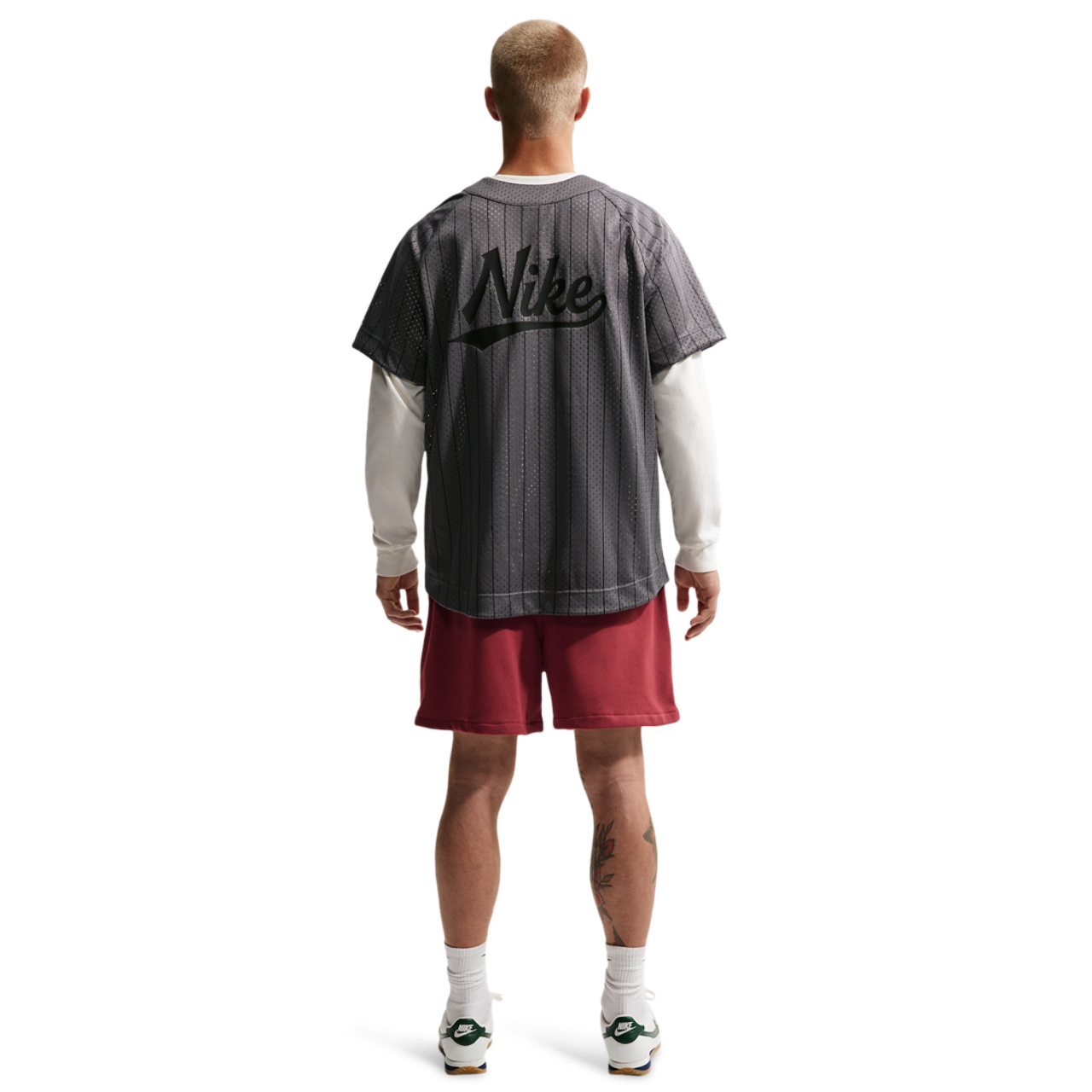 Nike Club Flow French Terry Shorts Image 4 of 4. Tap to open photo gallery.