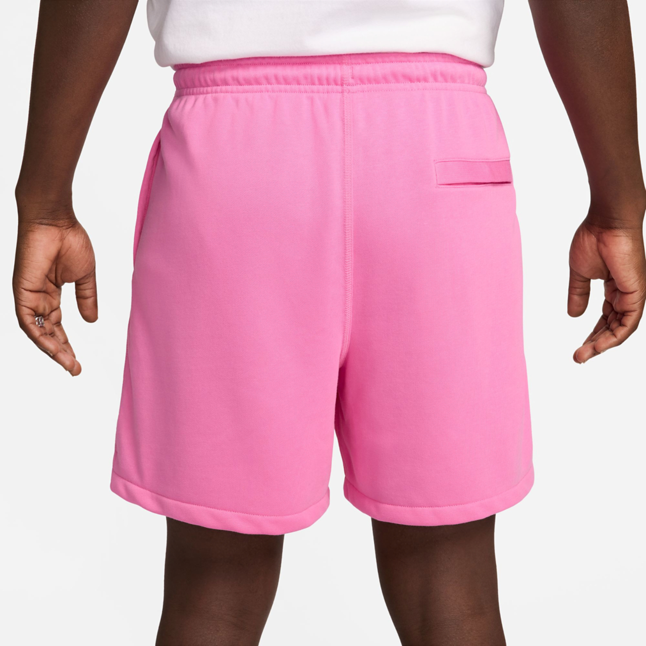Nike Club Flow French Terry Shorts Image 2 of 2. Tap to open photo gallery.